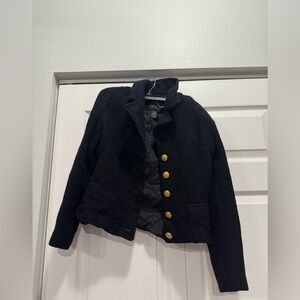 Limited Black Wool Coat